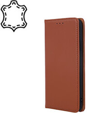 geniune leather smart pro for iphone 15 plus 67 brown photo