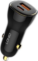 ldnio c103 car charger 60w usb a usb c