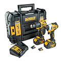 set brushless drapanokatsabido kroystiko palmiko dewalt 18v 2x 2ah li ion t stak dck2062m2t extra photo 3