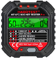Ελεγκτης Πριζων Σουκο Habotest Ht107d Socket Tester With Digital Display - Οργανα μετρησης (TLS.141350)